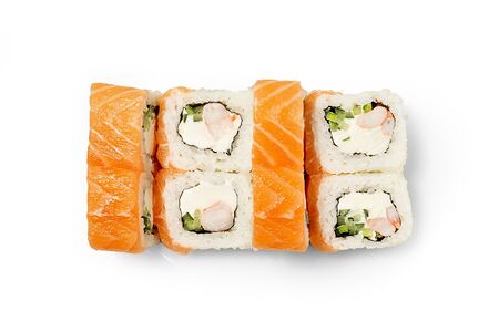 Ролл Филадельфия с креветкой