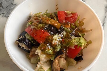 Салат с баклажанами 