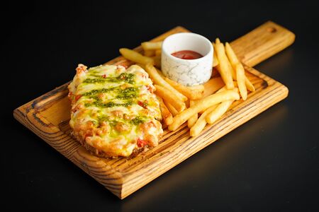 Курица по-французски