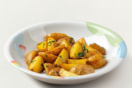 Детский картофель по-деревенски