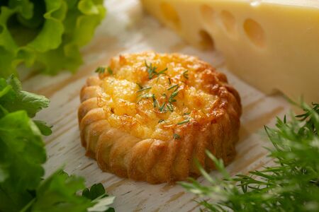 Перепечки с курицей и сыром