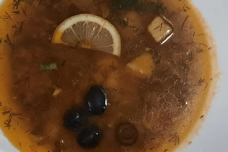 Солянка по-домашнему