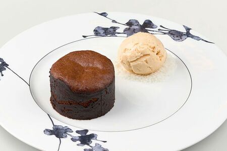 Шоколадный фондан