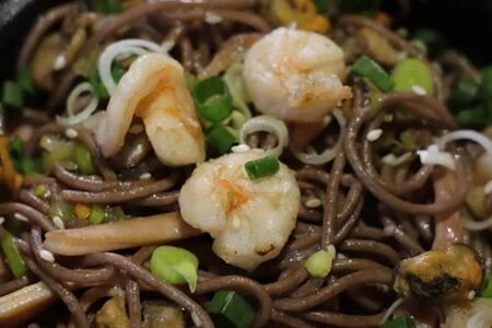 Собо с морепродуктами