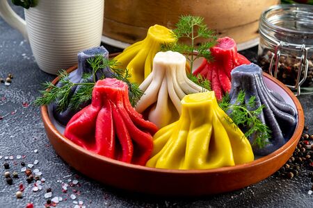 Хинкали свинина-говядина-тархун