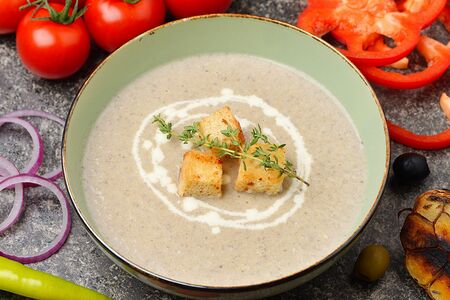 Крем-суп из шампиньонов