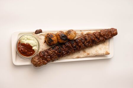 Люля-кебаб из баранины