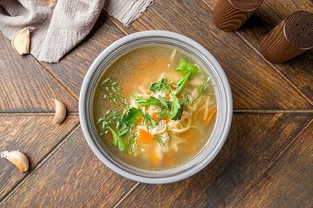 Куриная лапша