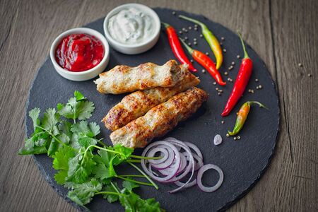 Люля-кебаб из курицы