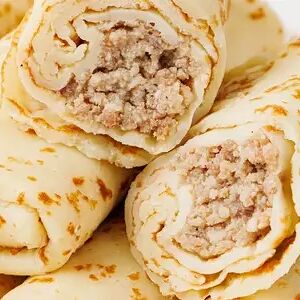 Блинчики с мясом