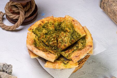 Хлеб Фокачча с песто