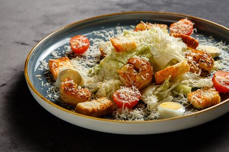  Цезарь с креветками