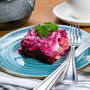 Салат Сельдь в тюбетейке