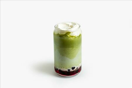 Малина матча и юдзу бабл