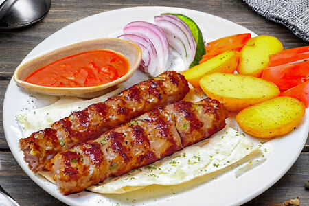 Люля-кебаб из свинины 