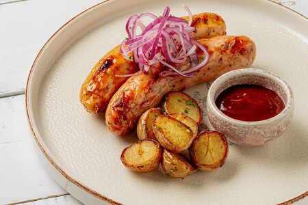 Фермерские колбаски свиные 