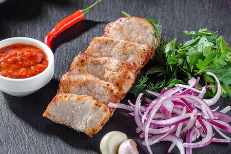 Шашлык из телячьей мякоти