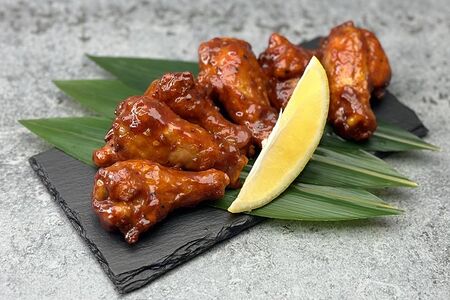 Куриные крылья в соусе барбекю