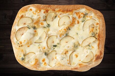 Римская пицца Груша-горгонзола