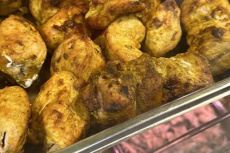 Шашлык из филе индейки