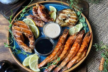 Сет на гриле