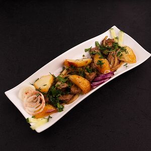 Шашлык из печени