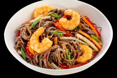 Соба с креветкой