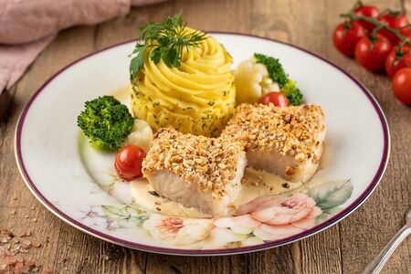 Судак жареный