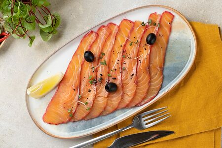 Лосось слабой соли