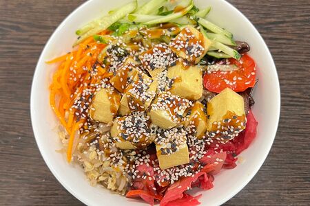 Пибимпап с тофу