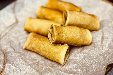 Блины с курицей и грибами халяль замороженные 