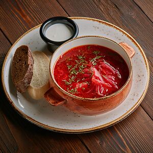 Борщ с говядиной