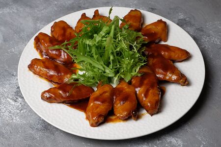 Крылышки в соусе Кока-кола