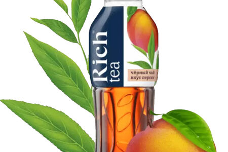 Rich tea чёрный чай Персик