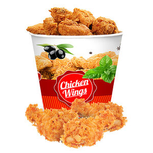 Куриные крылья хрустящие 3 шт.