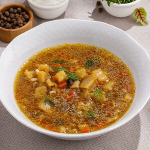 Суп из белых грибов