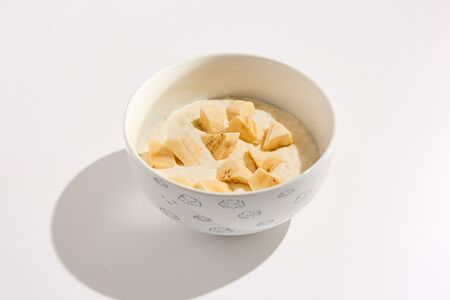 Каша рисовая с бананом