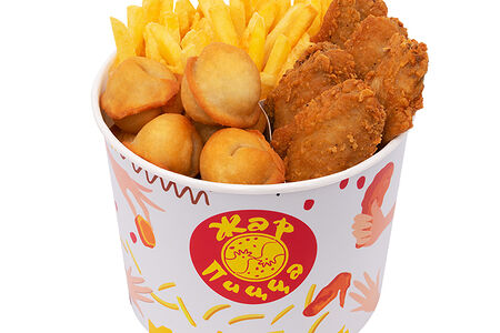 Баскет Сочный c пельменями