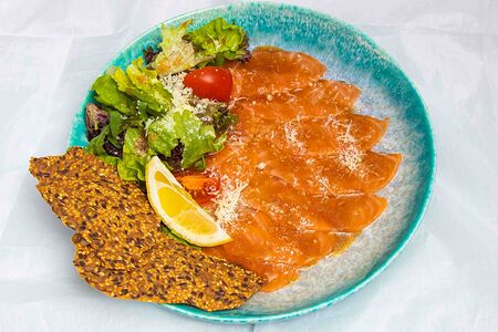 Карпаччо из семги