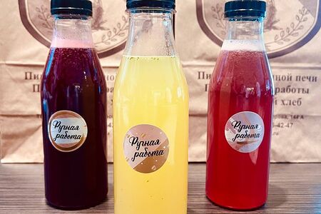 Домашний лимонад вишневый