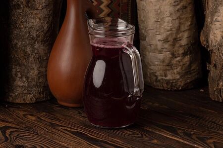 Морс черносмородиновый