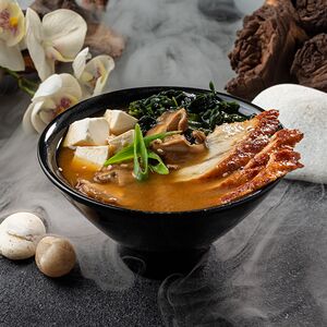 Мисо суп с угрем