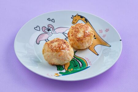 Детские жареные котлеты