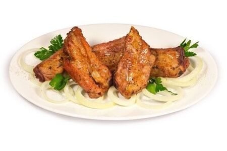 Шашлык из ребра свиного