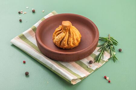 Жареные хинкали Свинина-говядина