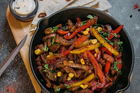 Фахитос с курицей 