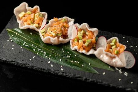 Тартар из лосося