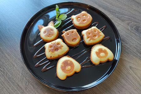 Мини-панкейки Мордочки