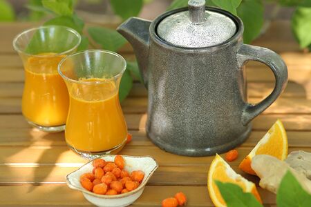 Облепиховый с имбирём