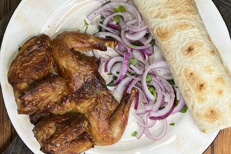 Цыплёнок на мангале